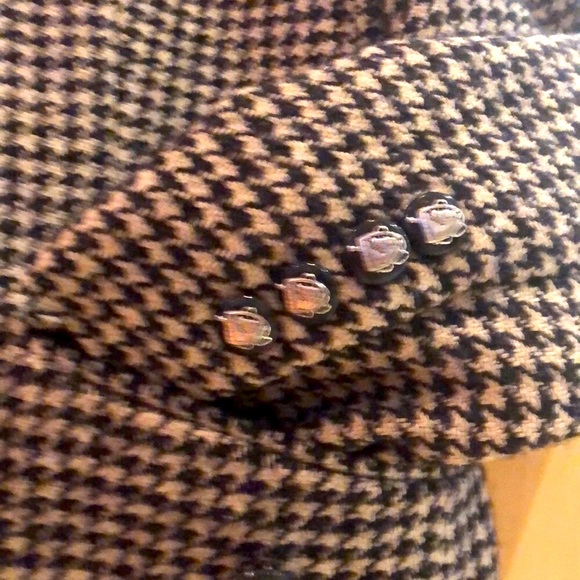 Lauren vintage houndstooth riding style jacket. - Picture 3 of 10